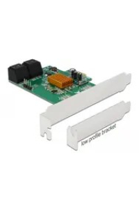 DeLOCK Karta PCI Express x1 SATA se 4 porty - Low Profile Obrázok pre DeLOCK Karta PCI Express x1 SATA se 4 porty - Low Profile