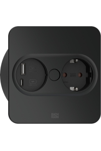 Obrázok pre Bachmann 946.105 zásuvka Type F + USB A + USB C Nerezová ocel