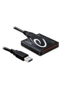 DeLOCK USB 3.0 Card Reader All in 1 čtečka karet USB 3.2 Gen 1 (3.1 Gen 1) Černá Obrázok pre DeLOCK USB 3.0 Card Reader All in 1 čtečka karet USB 3.2 Gen 1 (3.1 Gen 1) Černá