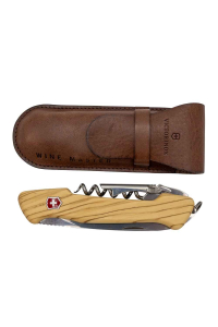 Obrázok pre Victorinox V-0.97 01.64 Wine Master Pocket Knife, with Wooden Handle, Olive Wood
