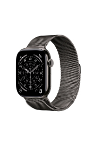 Obrázok pre Apple Watch Series 11 OLED 46 mm Digitální 416 x 496 px Dotyková obrazovka 5G Titanová Wi-Fi GPS