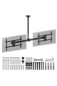 Stropní držák Maclean pro dva televizory, max. zatížení 2x40 kg, 34-60 Obrázok pre Stropní držák Maclean pro dva televizory, max. zatížení 2x40 kg, 34-60