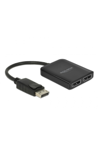 Obrázok pre DeLOCK DisplayPort 1.4 Splitter 1 x DisplayPort na 2 x DisplayPort MST