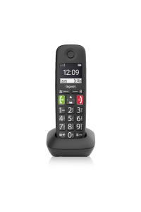 Gigaset E290HX Analog/DECT telefon Identifikace volajícího Černá Obrázok pre Gigaset E290HX Analog/DECT telefon Identifikace volajícího Černá