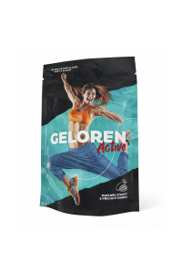 Obrázok pre GELOREN Active Mango - želé bonbony pro lidi na klouby s kolagenem a vitamínem c - 410g
