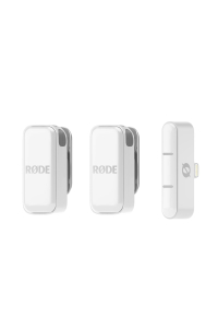 RØDE Wireless Micro - Dvoukanálový digitální bezdrátový systém, Lightning, bílý Obrázok pre RØDE Wireless Micro - Dvoukanálový digitální bezdrátový systém, Lightning, bílý