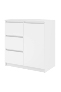 Topeshop 1D3S BIEL KPL komoda Obrázok pre Topeshop 1D3S BIEL KPL komoda