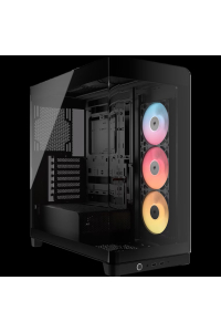 Corsair 4500X RS-R ARGB Tempered Glass Mid-Tower, Black Midi Tower Černá Obrázok pre Corsair 4500X RS-R ARGB Tempered Glass Mid-Tower, Black Midi Tower Černá