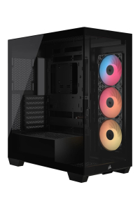 Corsair Midi Tower 3500X LXR LINK TG Černá Obrázok pre Corsair Midi Tower 3500X LXR LINK TG Černá
