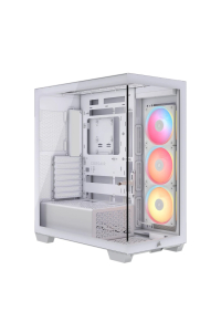 Obrázok pre Corsair Midi Tower 3500X LXR LINK TG Bílá
