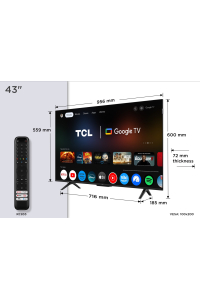 Obrázok pre TCL P7K 43P7K televizor 109,2 cm (43
