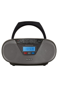 Obrázok pre Aiwa BBTU-400BK přenosný stereofonní systém Analogový a digitální 6 W FM Černá MP3 přehrávač