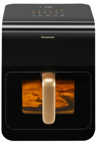Panasonic NF-CC600 fritovací hrnec Samostarný 6 l Samostatné 1450 W Horkovzdušná fritéza Černá Obrázok pre Panasonic NF-CC600 fritovací hrnec Samostarný 6 l Samostatné 1450 W Horkovzdušná fritéza Černá