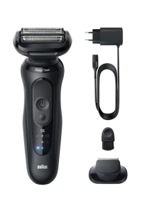 Braun Series 5 52-N1200S Planžetový holicí strojek Zastřihovač Černá Obrázok pre Braun Series 5 52-N1200S Planžetový holicí strojek Zastřihovač Černá