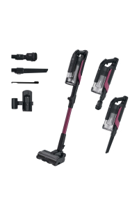 Hoover HF610HX 011 Tyčový vysavač Baterie Suchý EPA Bezsáčkové 0,7 l 650 W Purpurová 4 Ah Obrázok pre Hoover HF610HX 011 Tyčový vysavač Baterie Suchý EPA Bezsáčkové 0,7 l 650 W Purpurová 4 Ah