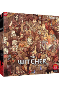 Puzzle Good Loot Gaming - The Witcher (Zaklínač): Birthday 1000 kusů Obrázok pre Puzzle Good Loot Gaming - The Witcher (Zaklínač): Birthday 1000 kusů