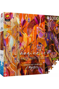 Obrázok pre Puzzle Good Loot Imagination - Karolina Matyjaszkowicz: V ptačím houští – Triptych 1000 kusů