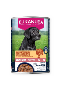 EUKANUBA Life Care Senior Rich in turkey with carrots - vlhké krmivo pro psy - 400g Obrázok pre EUKANUBA Life Care Senior Rich in turkey with carrots - vlhké krmivo pro psy - 400g