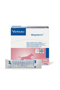 Obrázok pre VIRBAC Megaderm mastné kyseliny posilující kůži a srst - doplňky stravy pro psy - 28x8ml