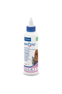 VIRBAC EpiOtic Ear Cleanser - tekutý přípravek na péči o uši pro psy a kočky - 125ml Obrázok pre VIRBAC EpiOtic Ear Cleanser - tekutý přípravek na péči o uši pro psy a kočky - 125ml