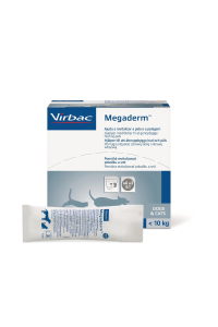 Obrázok pre VIRBAC Megaderm mastné kyseliny posilující kůži a srst - doplňky stravy pro psy a kočky - 28x4ml