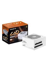 GIGABYTE UD1000GM PG5 V2 ICE napájecí zdroj 1000 W 20+4 pin ATX ATX Bílá Obrázok pre GIGABYTE UD1000GM PG5 V2 ICE napájecí zdroj 1000 W 20+4 pin ATX ATX Bílá