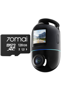 Wideorejestrator 70mai X800 Dash Cam 4K Omni czarny + microSD 70mai 128GB Obrázok pre Wideorejestrator 70mai X800 Dash Cam 4K Omni czarny + microSD 70mai 128GB