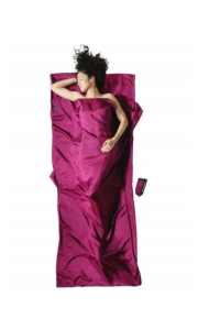 Obrázok pre Vložka do spacího pytle Cocoon TravelSheet Silk, mulberry red