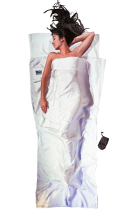 Obrázok pre Cocoon TravelSheet Silk Dospělý Hranatý spacák Hedvábí Bílá