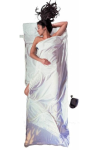 Obrázok pre Vložka do spacího pytle s oboustranným zipem Cocoon TravelSheet Coupler Silk/Cotton, přírodní