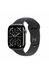 Obrázok pre Apple Watch Series 11Â GPS + Cellular 42mmÂ Natural Titanium Case with Stone Grey Sport Band - S/M