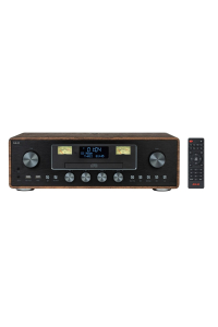 Obrázok pre AKAI AM-100 RHAPSODY Stereo věž 30 W RMS, Bluetooth 5.0, DAB+/FM, CD/USB, AUX, hnědá černá