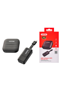 UNITEK V1184A01 AV prodlužovačka AV vysílač a přijímač Černá Obrázok pre UNITEK V1184A01 AV prodlužovačka AV vysílač a přijímač Černá