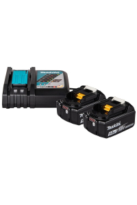 Obrázok pre CHARGER AND BATTERY SET 2X5AH 18V