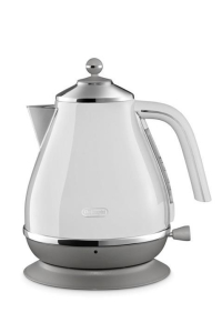 De’Longhi Icona Capitals elektrická konvice 1,7 l 2000 W Bílá Obrázok pre De’Longhi Icona Capitals elektrická konvice 1,7 l 2000 W Bílá
