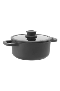 Obrázok pre BergHOFF 3950593 hrnec na polévku 4,4 l Černá Hliník, Sklo, Silikon