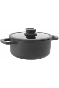 Obrázok pre BergHOFF 3950593 hrnec na polévku 4,4 l Černá Hliník, Sklo, Silikon