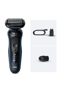Braun Series 5 52-B1000s Planžetový holicí strojek Černá Obrázok pre Braun Series 5 52-B1000s Planžetový holicí strojek Černá