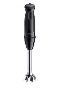 Braun MultiQuick 3 MQ30201M 0,6 l Ponorný mixér 900 W Černá, Saténová ocel Obrázok pre Braun MultiQuick 3 MQ30201M 0,6 l Ponorný mixér 900 W Černá, Saténová ocel