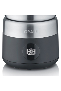 Obrázok pre Graef MS802 Automatic milk frother/warmer Černá, Nerezová ocel