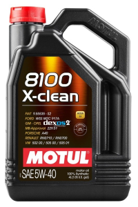 ENGINE OIL MOTUL 8100X-CLEAN 5W40 4L Obrázok pre ENGINE OIL MOTUL 8100X-CLEAN 5W40 4L
