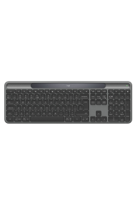 Obrázok pre Logitech Signature Slim Solar+ K980 klávesnice Univerzální RF bezdrátové + Bluetooth QWERTY Angličtina (UK) mezinárodní Grafit