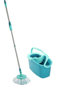 Obrázok pre Leifheit 55413 mop Hliník, Polyamid, Polyethersulfon (PES), Polypropylen (PP), Nerezová ocel, Termoplastický elastomer (TPE) Šedá, Tyrkysová