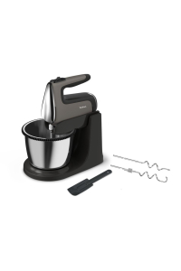 Tefal Powermix Silence HT654E Stojací mixér 600 W Černá, Šedá Obrázok pre Tefal Powermix Silence HT654E Stojací mixér 600 W Černá, Šedá