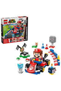 LEGO SUPER MARIO 72043 Mario Kart - Interaktivní LEGO Mario a Standardní motokára Obrázok pre LEGO SUPER MARIO 72043 Mario Kart - Interaktivní LEGO Mario a Standardní motokára