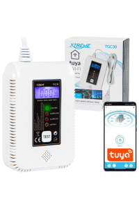 Obrázok pre TGC30 WiFi Tuya detektor oxidu uhelnatého a plynu