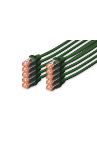 Obrázok pre Digitus DK-1644-050-G-10 síťový kabel Zelená 5 m Cat6 S/FTP (S-STP)