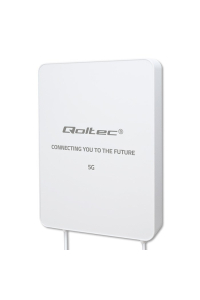 Qoltec Antena 5G LTE | 16dBi | kierunkowa | zewnętrzna | SMA | 3300-3800MHz | wodoodporna | 3m Obrázok pre Qoltec Antena 5G LTE | 16dBi | kierunkowa | zewnętrzna | SMA | 3300-3800MHz | wodoodporna | 3m