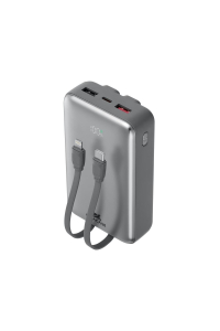 Powerbank Rivacase VA2612 20000 mAh 30W szary Obrázok pre Powerbank Rivacase VA2612 20000 mAh 30W szary