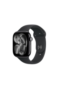 Apple Watch Series 11 OLED 46 mm Digitální 416 x 496 px Dotyková obrazovka Černá Wi-Fi GPS Obrázok pre Apple Watch Series 11 OLED 46 mm Digitální 416 x 496 px Dotyková obrazovka Černá Wi-Fi GPS